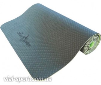 Килимок для йоги та фітнесу Power System Yoga Mat Premium PS-4056 Green