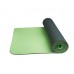 Килимок для йоги та фітнесу Power System Yoga Mat Premium PS-4056 Green