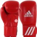 Шкіряні боксерські рукавички Adidas WAKO (червоний, ADIWAKOG1)