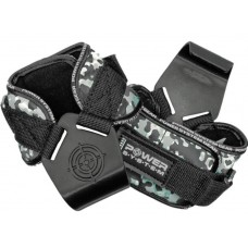 Гаки для тяги на зап'ястя Power System Hooks Camo PS-3370 Black-Grey