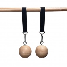 Кулі для підтягування та тренування сили хвата з дерева діаметр 10 см