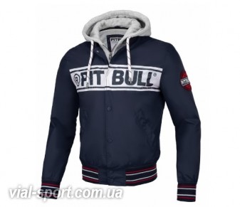 Куртка PIT BULL Angler Hooded Nylon Jacket темно-синій