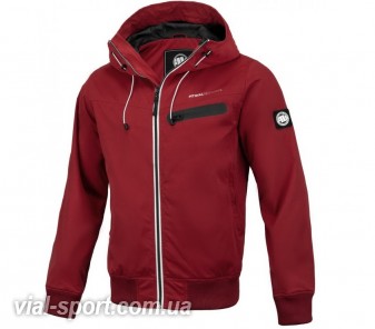 Куртка PIT BULL Groton Hooded Jacket бордовий