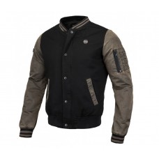 Куртка PIT BULL Sea Fire Washed Nylon Jacket чорний / сірий