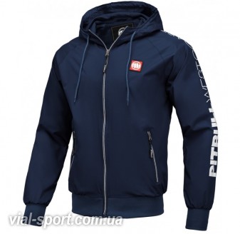 Куртка PIT BULL Spring Athletic Sleeve Jacket темно-синій