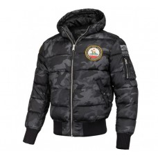 Куртка зимова PIT Bull Topside Hooded Jacket Чорний / камуфляж