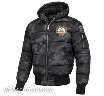 Куртка зимова PIT Bull Topside Hooded Jacket Чорний / камуфляж