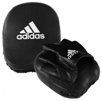 Лапа Adidas Short Focus Mitt (чорно / білий, ADIMP02)