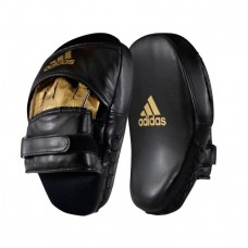 Лапа швидкісна Adidas Speed Coach Mitts (чорно / золота, ADISBAC01)