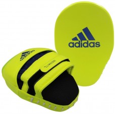 Лапа швидкісна Adidas Speed Coach Mitts (салатовий / синій, ADISBAC014)