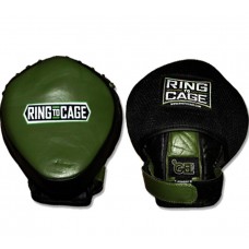 Лапи для боксу RING TO CAGE Geltech Mini Punch Mitt-Safety Cover RC35 пара морський зелений