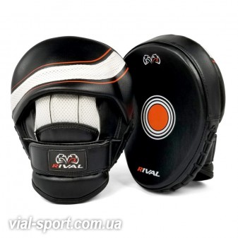 Лапи для відпрацювання ударів RIVAL RPM1 ULTRA PUNCH mitts чорні