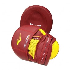 Лапи EVERLAST Elite Leather Punch mitts червоні