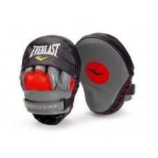 Лапи EVERLAST Mantis mitts сірі з червоним