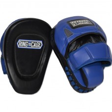 Лапи RING TO CAGE Ultima Leather Punch mitts пара RC33C синій / чорний