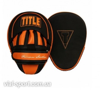 Лапи TITLE Boxing Premium Leather Punch Mitts