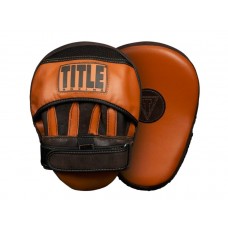 Лапи TITLE Boxing Vintage Leather Curved Mitts