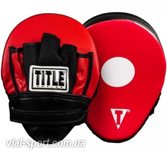 Лапи TITLE INCREDI-BALL BEEFY PUNCH mitts Червоний Чорний