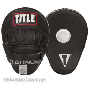 Лапи title Platinum Punch mitts-black