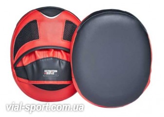 Лапи тренерські Ultimatum airpads style чорний-червоний