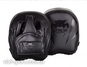 Лапи Venum Elite Mini Punch Mitts Black Black