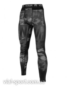 Компресійні штани Venum Tactical Spats Urban Camo Black Black