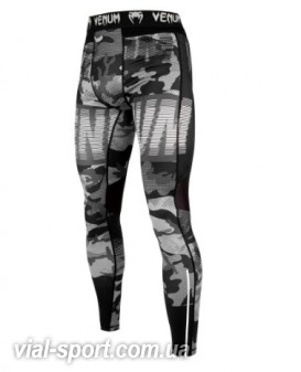 Компресійні штани Venum Tactical Spats Urban Camo Black