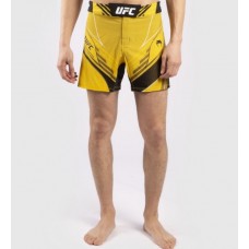 Легкі шорти для MMA Venum Authentic UFC Fightnight short fit pro line yellow