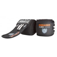 Ліктьові бинти Power System Elbow Wraps PS-3600 Grey / Black