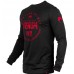 Лонгслів Venum Signature T-shirt Long Sleeves Black Red