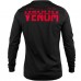 Лонгслів Venum Signature T-shirt Long Sleeves Black Red