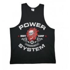 Майка для фітнесу та бодібілдингу Power System PS-8000 Boot Camp Black