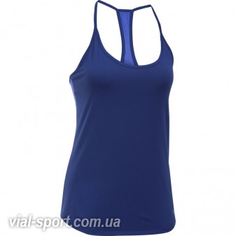 Майка Under Armour Fly By Racerback Tank синій жін 1293483-540