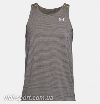 Майка Under Armour сіра світла Threadborne Streaker Singlet чоловік 1271822-019