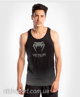 Майка Venum Classic Tank Top Black Dark Grey