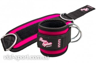 Манжети на щиколотку Power System Ankle Strap Gym Babe PS-3450 Pink