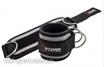 Манжети на щиколотку Power System Ankle Strap Gym Guy PS-3460 Grey