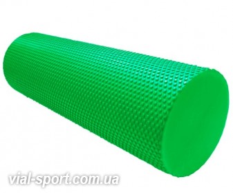 Масажний ролик для фітнесу та аеробіки Power System Fitness Roller PS-4074 Green (45*15)