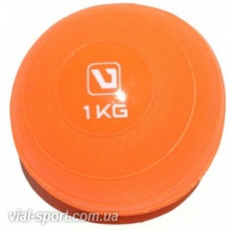 Медбол м'який набивний 1 кг LiveUp SOFT WEIGHT BALL LS3003-1