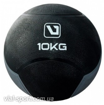 Медбол твердий 10 кг LiveUp MEDICINE BALL LS3006F-10