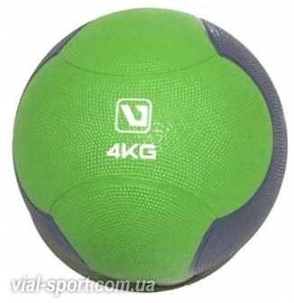 Медбол твердий 4 кг LiveUp MEDICINE BALL LS3006F-4