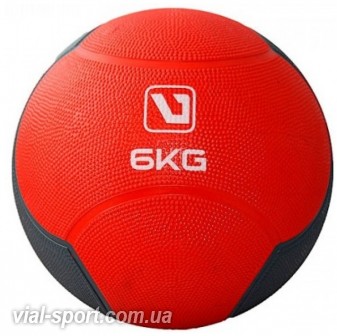 Медбол твердий 6 кг LiveUp MEDICINE BALL LS3006F-6