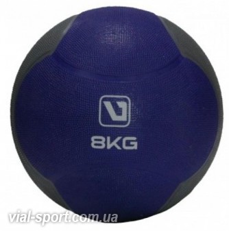 Медбол твердий 8 кг LiveUp MEDICINE BALL LS3006F-8