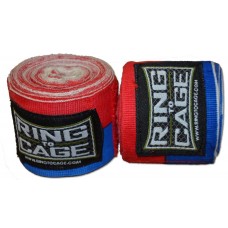 Бинти Мексиканські RING TO CAGE Handwraps Mexican Style Stretchable 180 " 457см RC60 синій