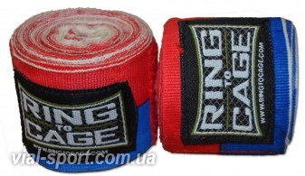 Бинти Мексиканські RING TO CAGE Handwraps Mexican Style Stretchable 180 " 457см RC60 синій