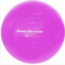 М'яч для фітнесу та гімнастики Power System ps-4012 pro gymball 65 cm pink