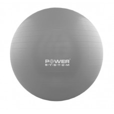 М'яч для фітнесу та гімнастики POWER SYSTEM PS-4013 75 cm Grey