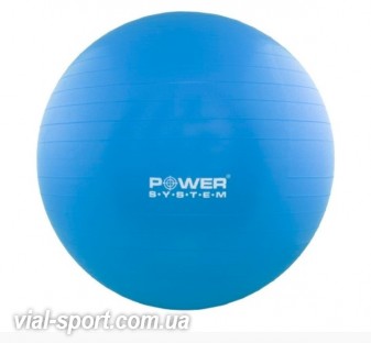 М'яч для фітнесу та гімнастики POWER SYSTEM PS-4018 85 cm Blue