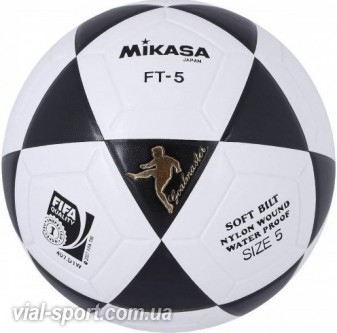 М'яч футбольний Mikasa FIFA Inspected FT-5 FIFA р. 5