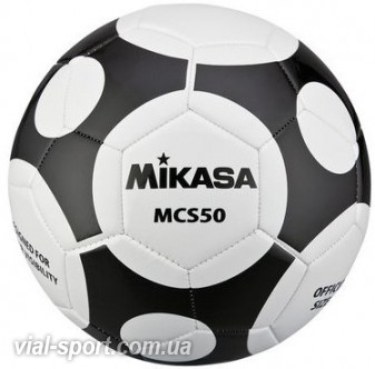 М'яч футбольний Mikasa MCS50-WBK р. 5